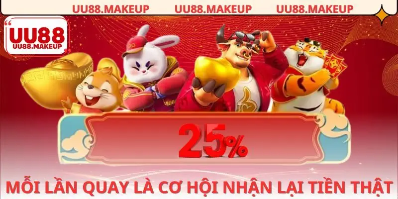 Chi tiết mã khuyến mãi nổ hũ hoàn trả 25%